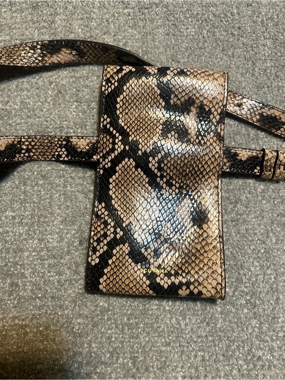 Cuyana Snake Skin Convertible Belt Bag - Picture 5 of 11